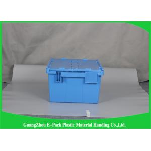Foldable Large Distribution Plastic Attached Lid Containers Environmental
