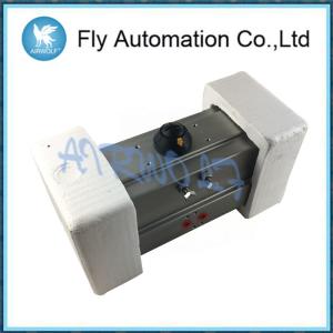 AT92 1/2" 1" 1.5" 2" Spring Return Single Acting Pneumatic Actuator Silver