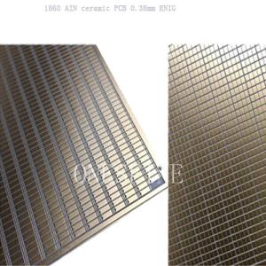Special AIN Ceramic 2 Layer Custom Gold Pcb Printed Circuit Boards