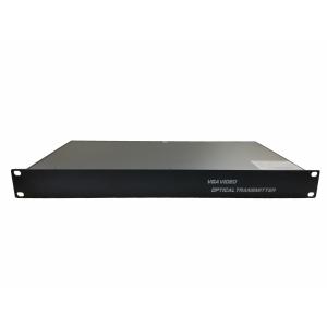 4 CH rack 1080P/60Hz VGA fiber Optic Converter /Uncompressed to Fiber Video