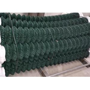 China 3 Foot Diamond Cyclone Chain Wire Fencing 9 Gauge on sale