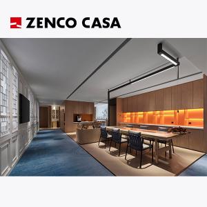 China Hotel Leisure Furniture Set With Solid Wood Long Table And Lounge Chairs on sale