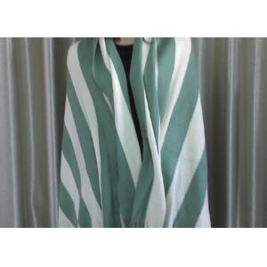 Commercial Soft Acrylic Knit Scarf / Plain Dyed Acrylic Wrap Shawl