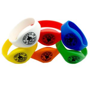 Silicone Custom Rfid Chip Pvc Nfc Adjustable Waterproof Shakeproof Silicone