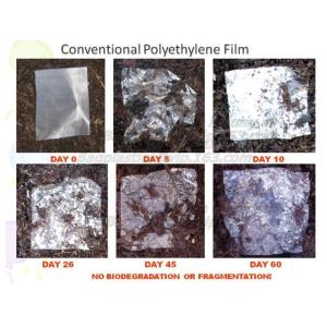 Eco friendly biodegradable plastic compostable garbage bags on roll, Compostable