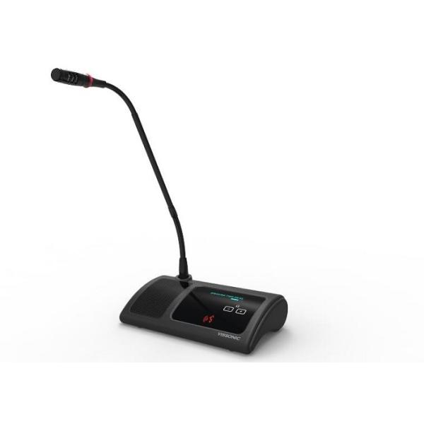 Desktop Conference Meeting Microphone Discussion Delegate Unit With Camera