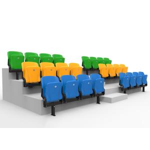Cheap Fixed Audience Seating , Stadium Seating with Optional Seat Number for sale