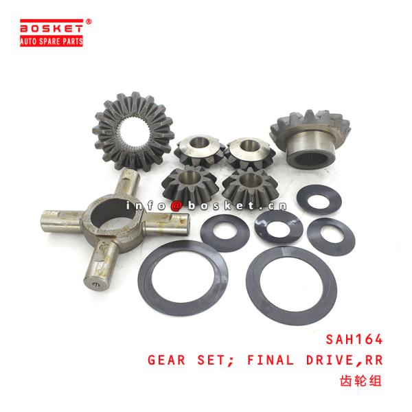 SAH164 Truck Chassis Parts Rear Final Drive Gear Set For ISUZU MSA03