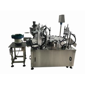China Liquid Eyeliner Turntable Filling Machine with 304 stainless steel on sale