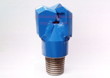 Quality 12" Forging 3 Wings Chevron Drag Bit With High Strength Flat PDC Cutter wholesale