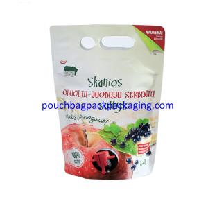 Dispenser BIB pouch in box for packaging, spout pouch in box for liquid with