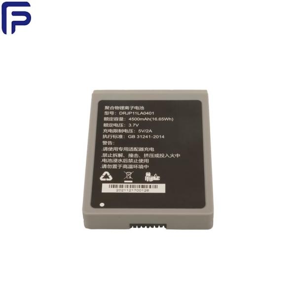 Rechargeable 3.7V 5000mAh Lithium Battery Packs Helmet Battery ROHS REACH