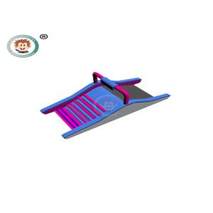 Custom Inflatable Combo Bouncers Training Camp PVC Tarpaulin CE Certification