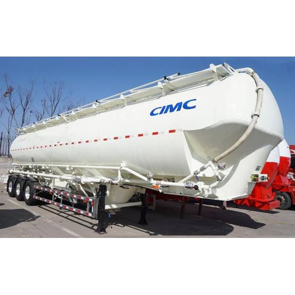 Fly Ash Wheat Flour Tankers Bulk Cement Trailer for Sale-CIMC