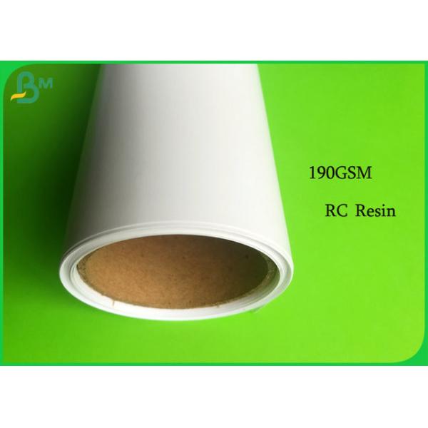 Different Gsm Resin And Satin Coated Smoothly And Glossy Art Paper / RC Photo