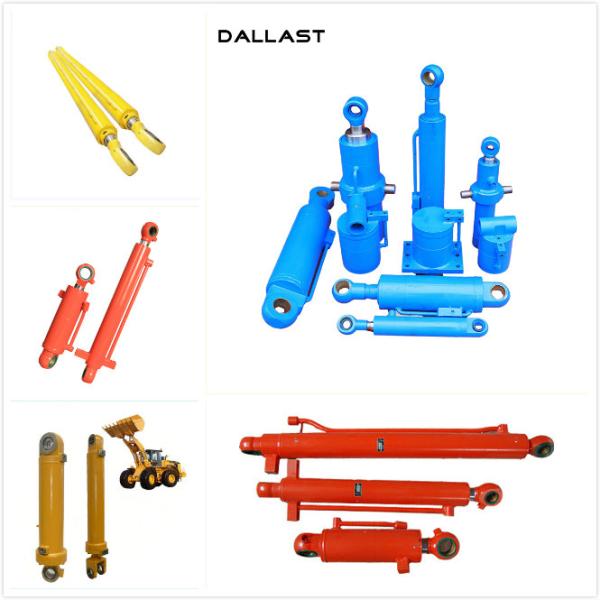 Garbage Trucks Double Acting Welded Hydraulic Cylinder Piston