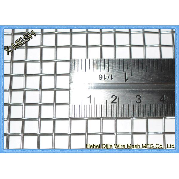 Quality Silver Color SS 304 Stainless Steel Woven Wire Mesh For Industrial Fields wholesale