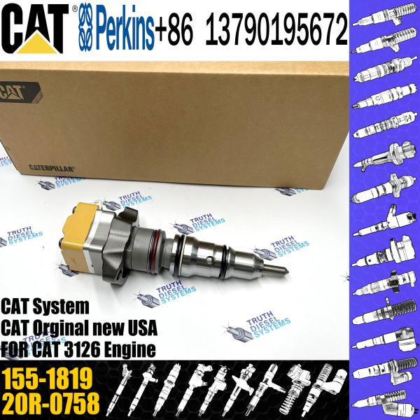 C-a-t 3126B Engine Excavator Parts Diesel Fuel Injector 155-1819 179-6020 138