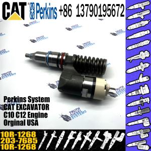 C10 C12 Engine CPT372 EXCAVATOR Fuel Injector 2037685 10R1268 203-7685 10R-1268
