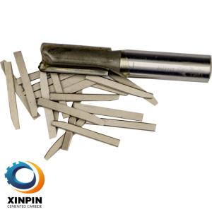 Cheap Tungsten Carbide Square Router Bit , Wood Cutting Router Bits Smooth Surface for sale