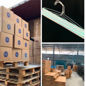 40.5cm 550g Paper Trouser Guards For Laundry Metal Coat Hanger Custom Weight