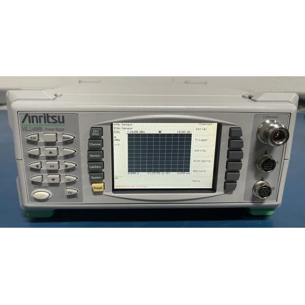 Quality Aerospace Communications Wideband Peak Power Meter , Anritsu ML2488B Test Equipment wholesale