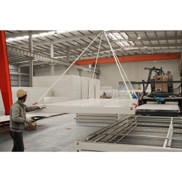 Prefab Folding Collapsible House Container High Heat Insulation For Office Building