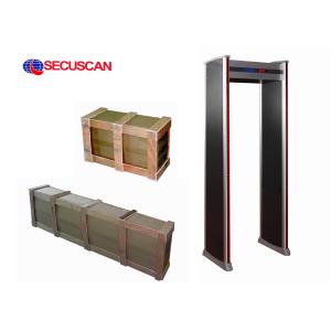 Security 6 Pinpoint zones Walk Through Metal Detector gate for Commercial