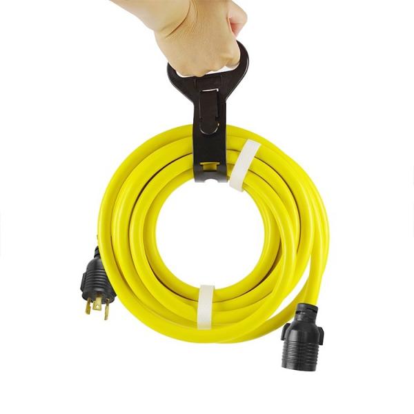 30Amp 3750 Watts 25 Feet Heavy Duty NEMA L6-30P/6-30R 3 Prong 10 Gauge Generator