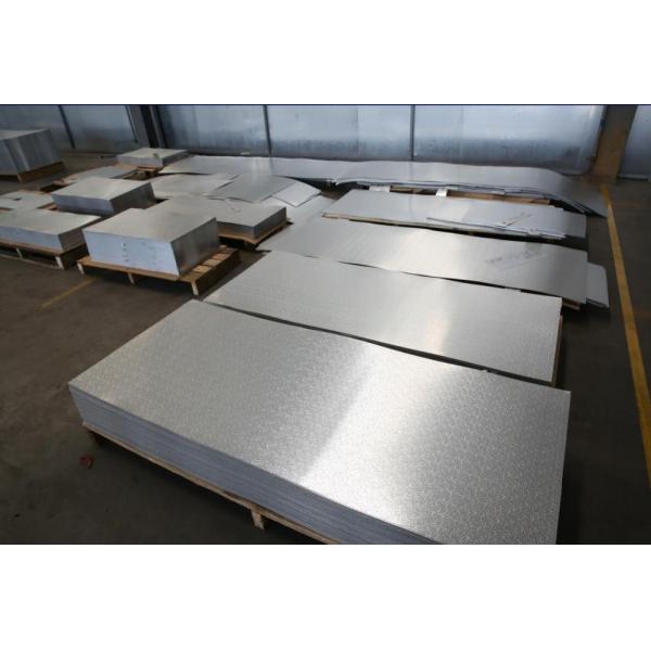 Quality Embossing Corrugated Aluminium Sheet Easy Process Weld Resistant To Rust wholesale