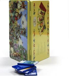 Wholesale Easter rectangular tin box for chocolates