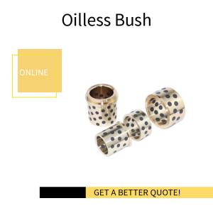 C90500 Alloy C905 High Tin Bronze Gleitlager , Graphite Plugged Bronze Bushings