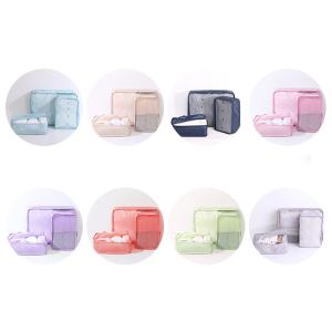 3 In 1 Set Light Weight Travel Organizer Bag Cubes Polyester With Coating