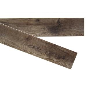 Click Lock System Spc Flooring Tiles With 1mm Underlayment No Formaldehyde