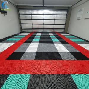 Black Interlocking Garage Tile With 15.75 X 15.75 Inches And Load Capacity 25