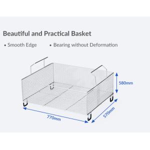 Industrial Engine Block Ultrasonic Cleaner For Auto Parts 288L Sweep Frequency