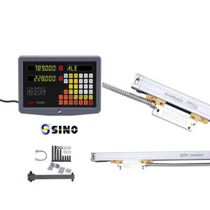 SINO SDS2MS Digital Readout 2 Axes Optical Angle Linear Encoder Length 7-102cm