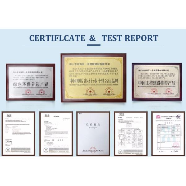 2mm PVC Waterproof Flat Roof Tile for Industrial Buildings