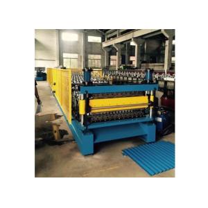 Hydraulic Punching 2 Layer Steel Roll Forming Machine 0.25-0.8mm Thickness