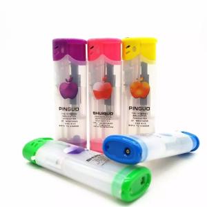 DY-F005 Torch Multi Colored Refillable Windproof Plastic Lighter for Model NO.