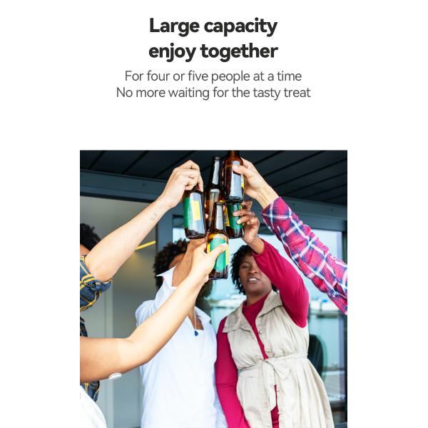 Portable Smokeless BBQ Gas Stove with Griller and Large Capacity Steel Folding Design