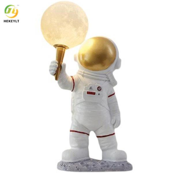 Resin + hardware H370 Children'S Room Moon Astronaut Rechargeable Sunset Bedside