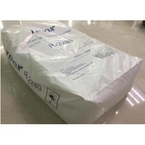 China Blue Undertone Sulphate Process Titanium Dioxide for Plastics TINOX R-2280 with Excellent Hiding Power and Dispersibility on sale