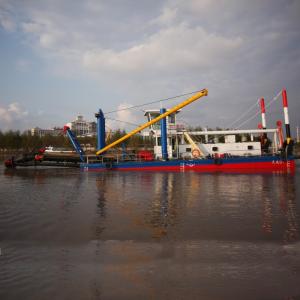 Multifunction Sand Dredger Cutter Suction Dredger With 760 Cbm/H Capacity