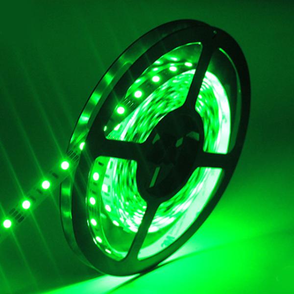 DC12V/24V CCT2700K-6500K 60pcs/m PVC Material SMD 5050RGB LED Strip