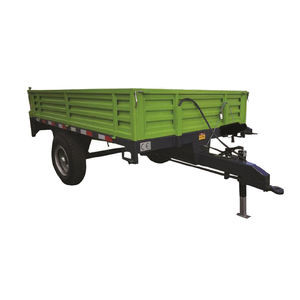 China 4 Wheel Tipping Agricultural Farm Trailer Mini 1t 1.5t Transporter Tractor on sale