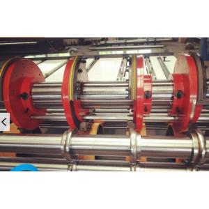 Gearbox Rs4 Rotary Slotting Machine Die Cut Corrugated Cardboard Box