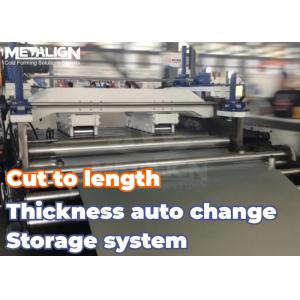 Cheap Auto Change Slitting Cutter Machine To Length Machine Steel coil cutting for sale