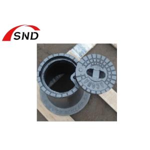 Ductile Iron Round Water Meter Box with ISO9001:2015 Certification for A15 and B125 Load Ratings