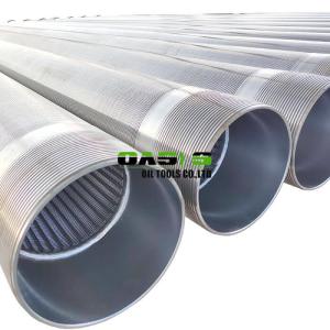 Cheap 8 5/8&quot; 304L Customizable Wire Wrapped Screen for Industrial Applications for sale